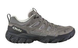 Oboz low-rise boots for walking the Camino